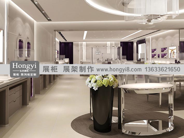 黑龍江木制作珠寶展柜