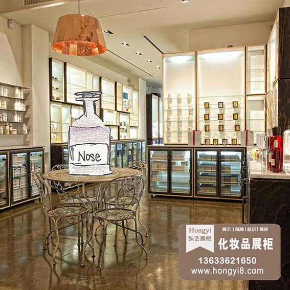 化妝品類展示柜制作廠家